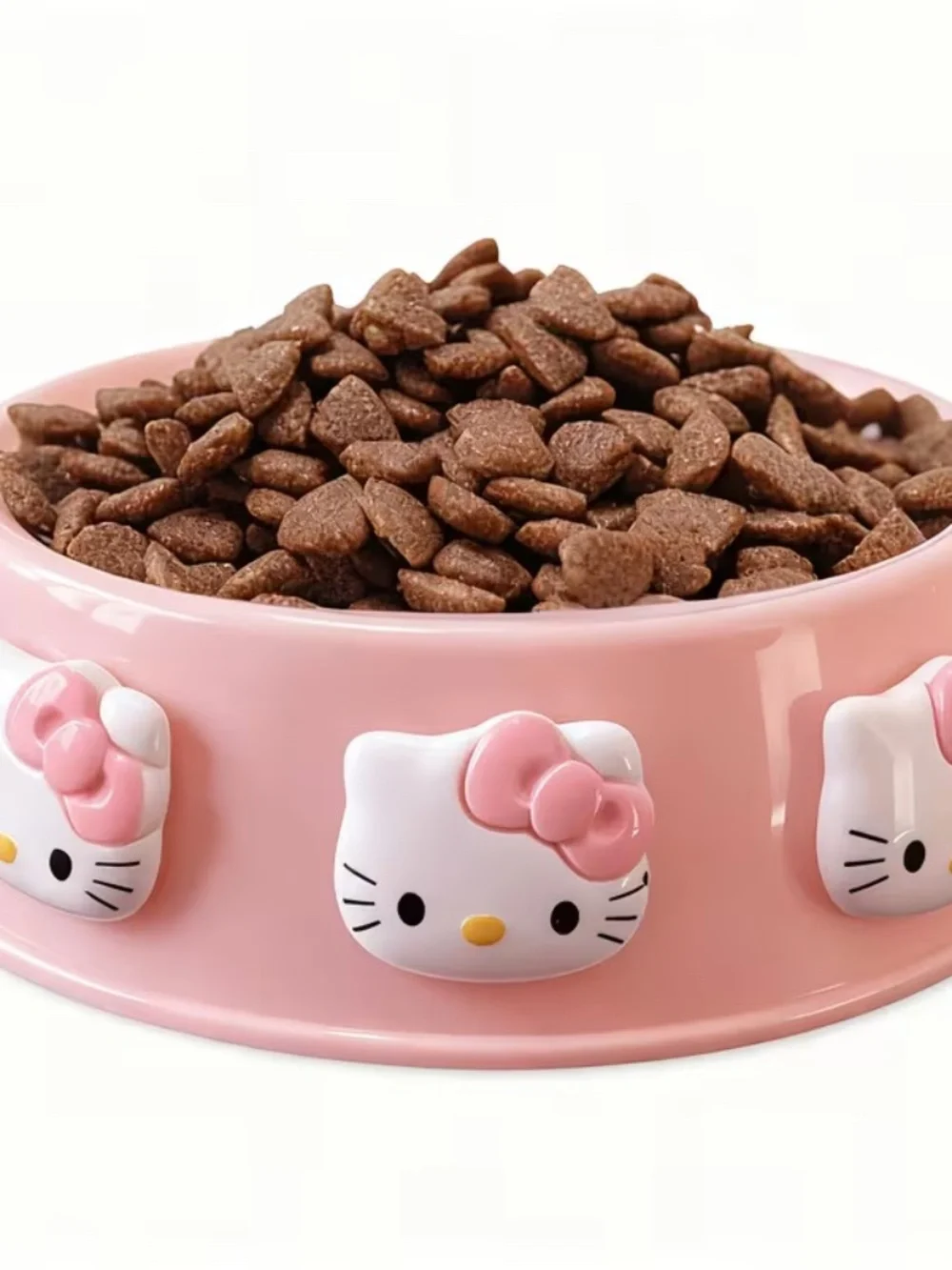 Hello Kitty Pink Pet Bowl Medium Cute